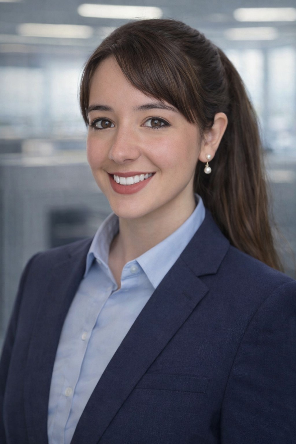 Alyssa's Corporate AI headshot generated by Avtr
