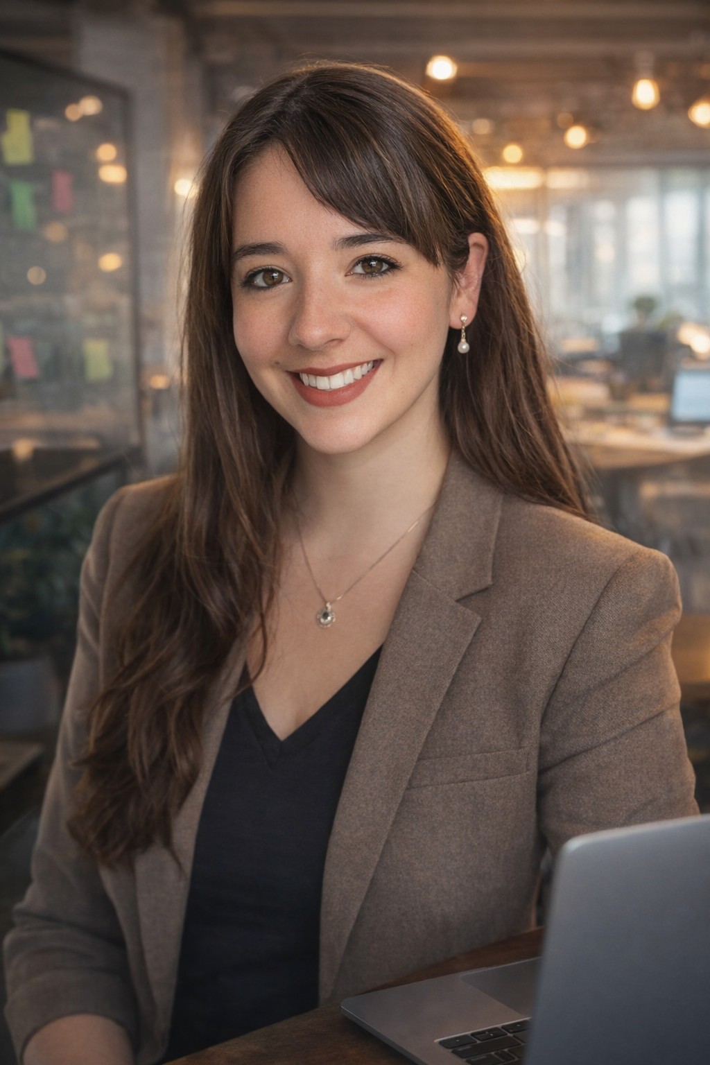 Alyssa's Startup Founder AI headshot generated by Avtr