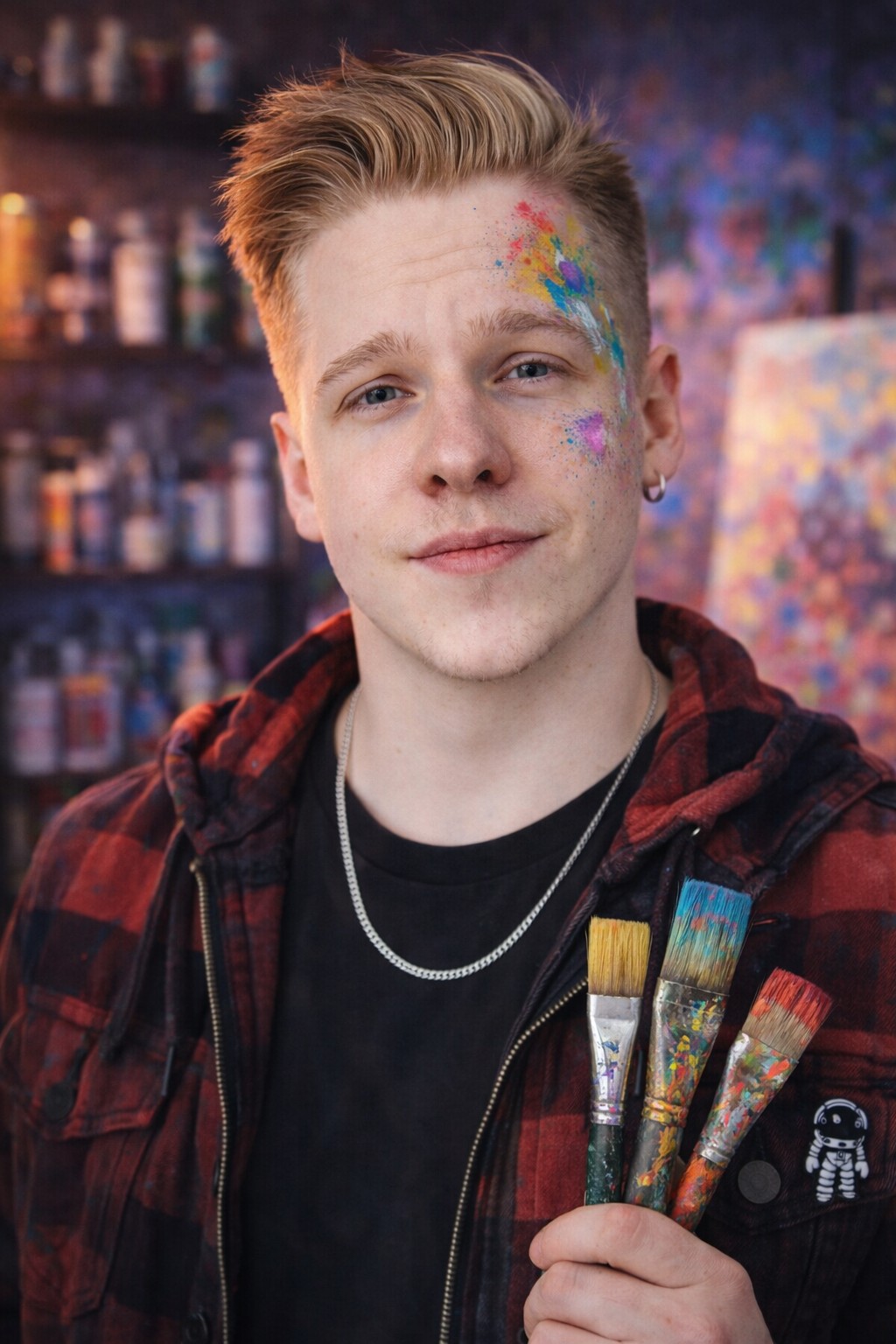Brandon C's Creative AI headshot generated by Avtr