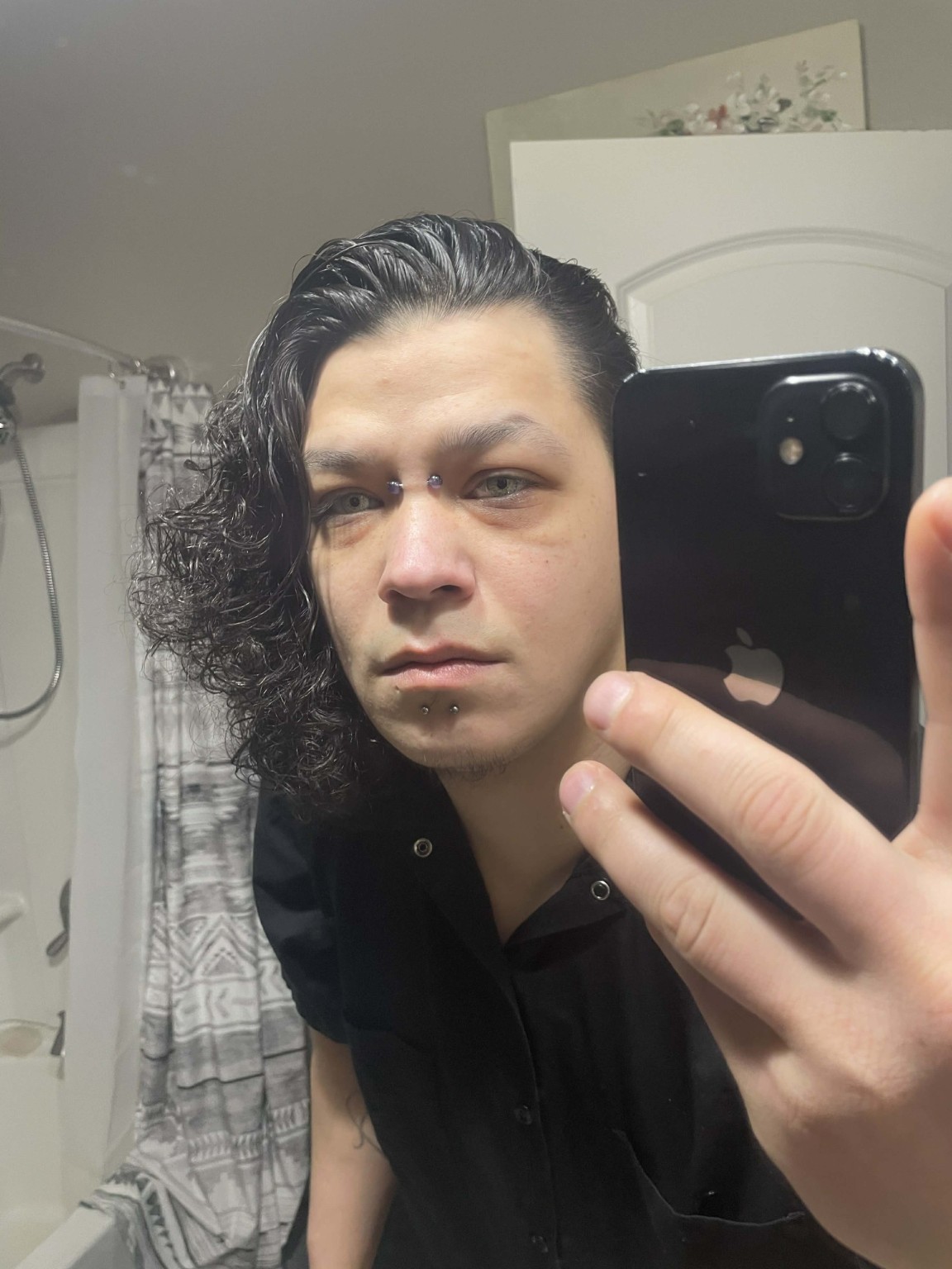 Brandon K's original selfie before using Avtr