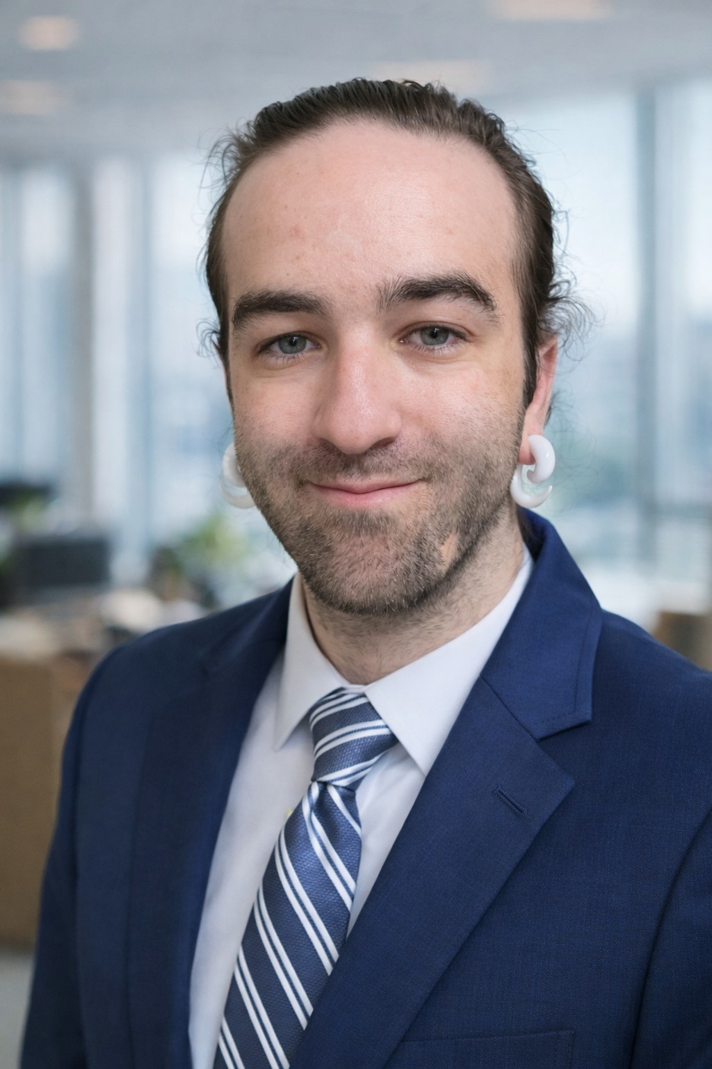 Isaiah's Corporate AI headshot generated by Avtr