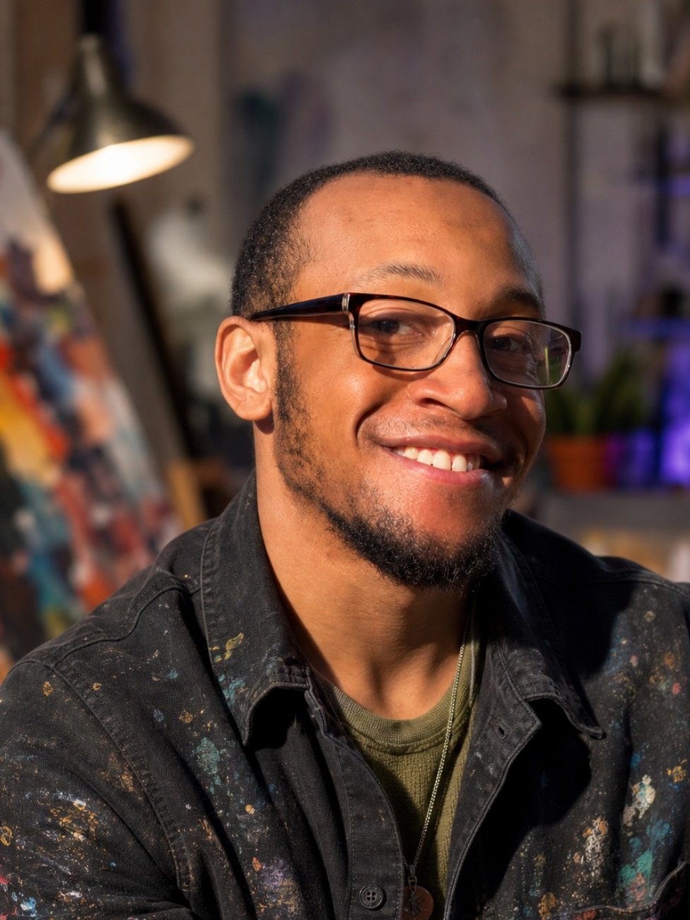 Tre's Creative AI headshot generated by Avtr